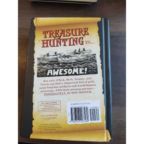 Treasure Hunters by James Patterson Book - Picture 2 of 5